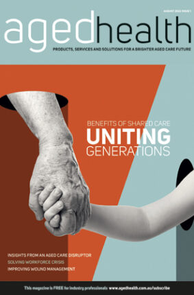 Aged Health magazine cover